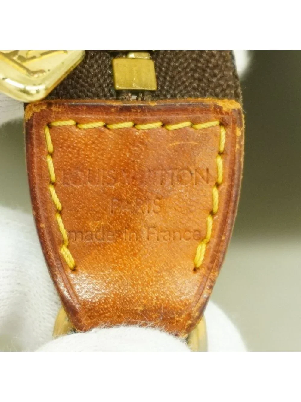 Louis Vuitton Pouch Monogram Mini Pochette Soir Brown